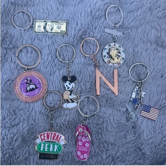 Assorted Keychains (10 Count) - Picture 5 of 12